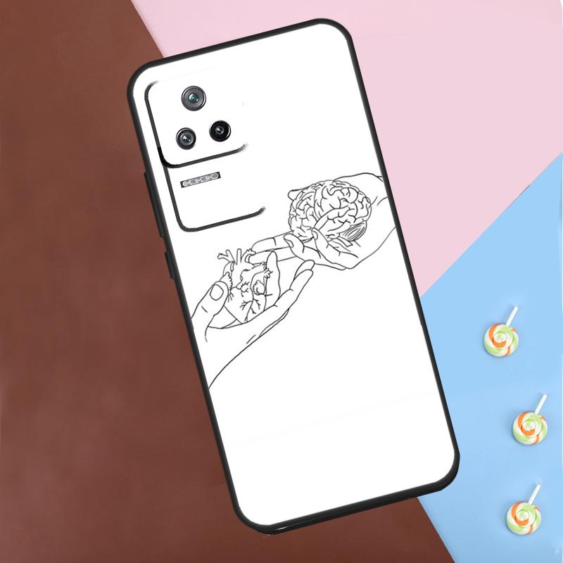 Cartoon Arzt Krankenschwester Hülle Für Xiaomi POCO M6 Pro X3 X5 X6 Pro F3 F5 M5s Mi 14 Pro 13 13T 11T 12T 12 Lite Abdeckung