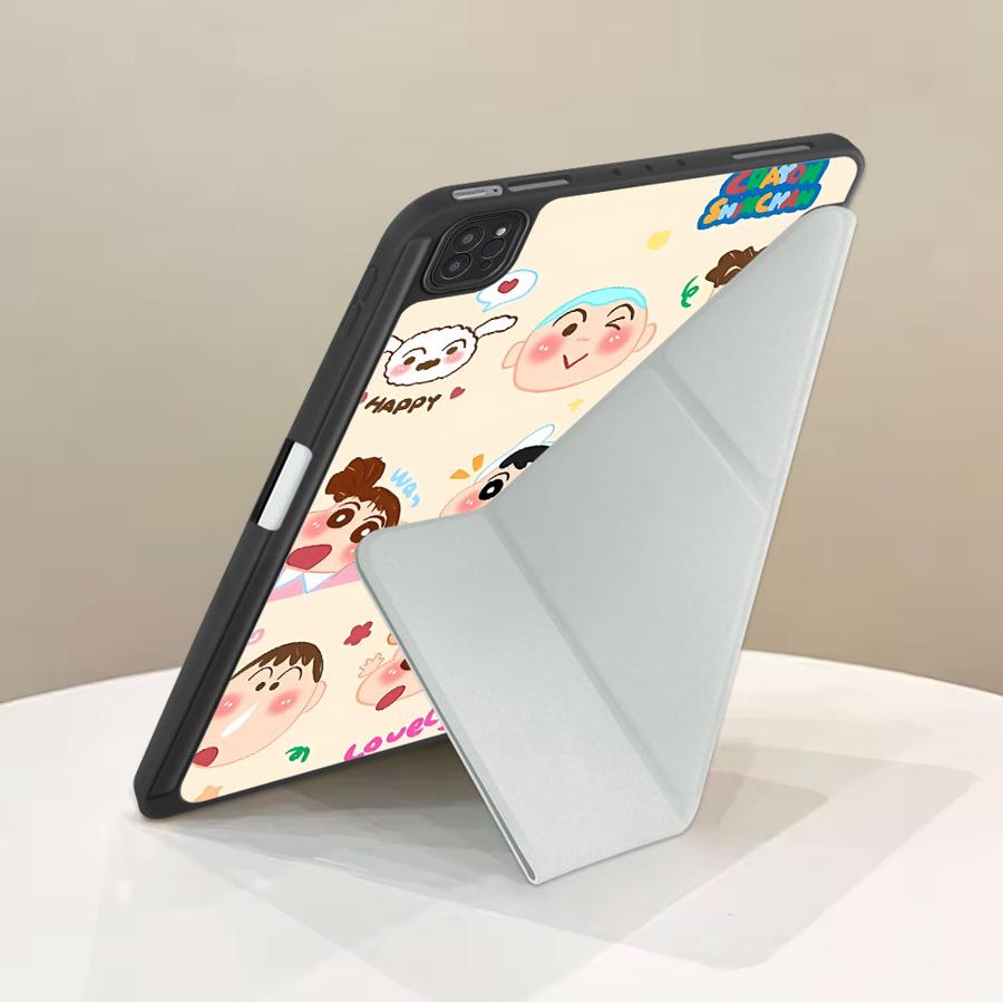 Tablet Case For iPad Air 4 5 M3 M2 1 2 M4 11inch Pro 11th 10th 9th 8th 7th 12.9inch Mini 6 7 Pro 2025 Holder Cover Cra-yons
