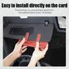 Car Tissue Boxes Paper Towel Storage Bag Car Sun Visor Hanging Tissue Organizer For BMW Performance E46 E60 E90 E39 E87 E36 E92 rlzh86