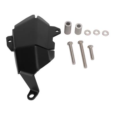 Motorrad Wasserpumpenabdeckung Schutz Aluminiumlegierung Ersatz für TENERE 700 XTZ700 Schwarz