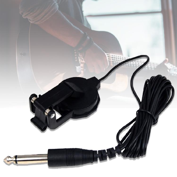 Guitar Piezo Pickup 6.35mm Output Sound Piezo Contact Pickup Replacement
