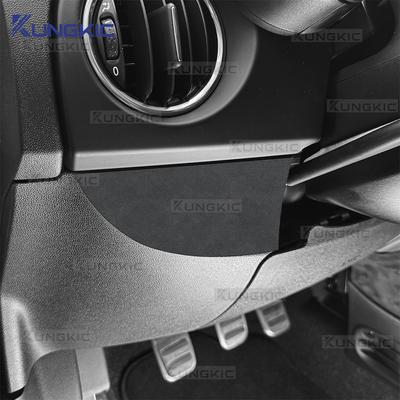 Top Suede Sticker LHD RHD For Fiat 500 2008-2024 Abarth 595/695 2012-2024 Car Copilot Passenger Box Interior Trim Accessories