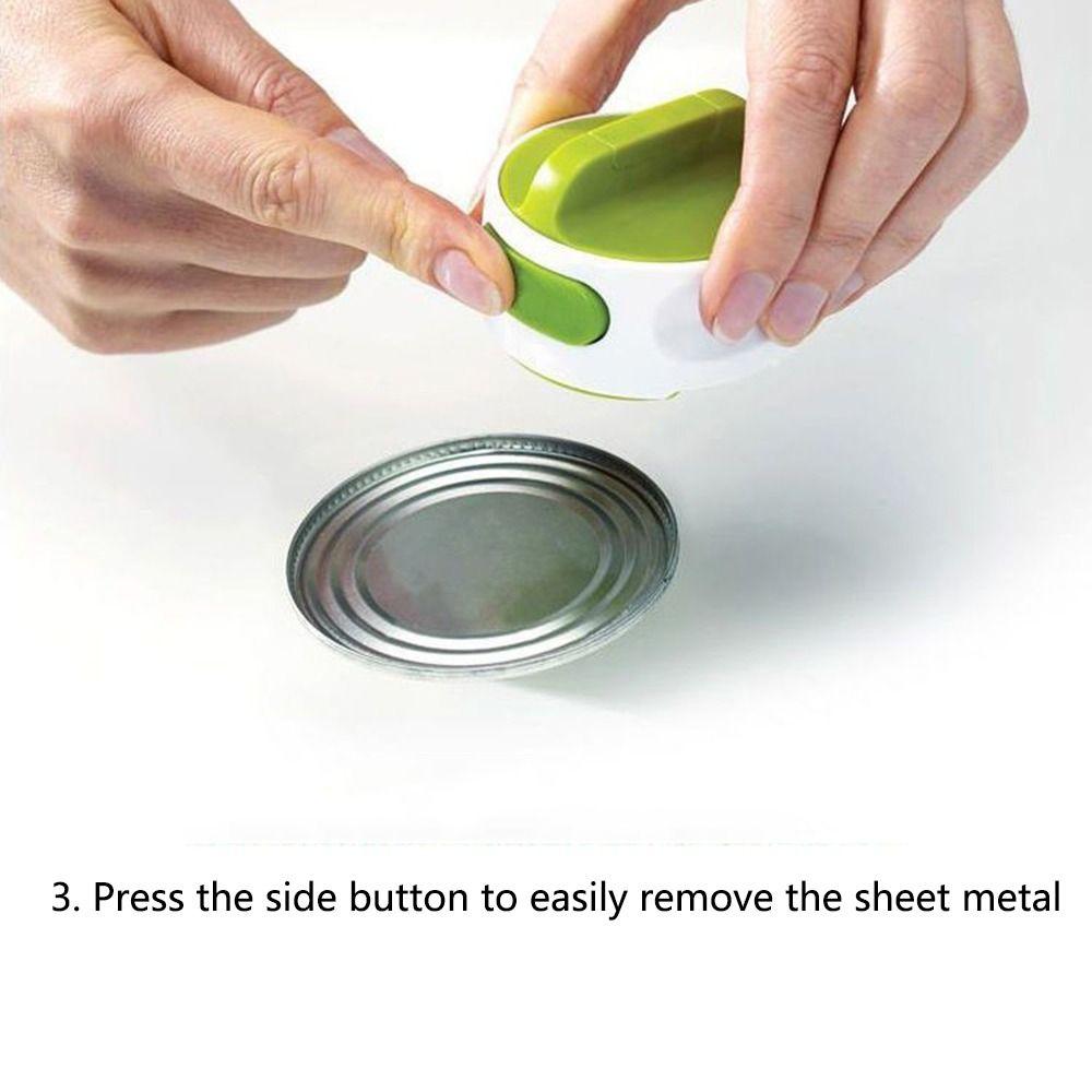 Space-Saving Manual Can Opener Easy Release Can Tapper Safety Can Corkscrew  Kitchen Gadget Tool