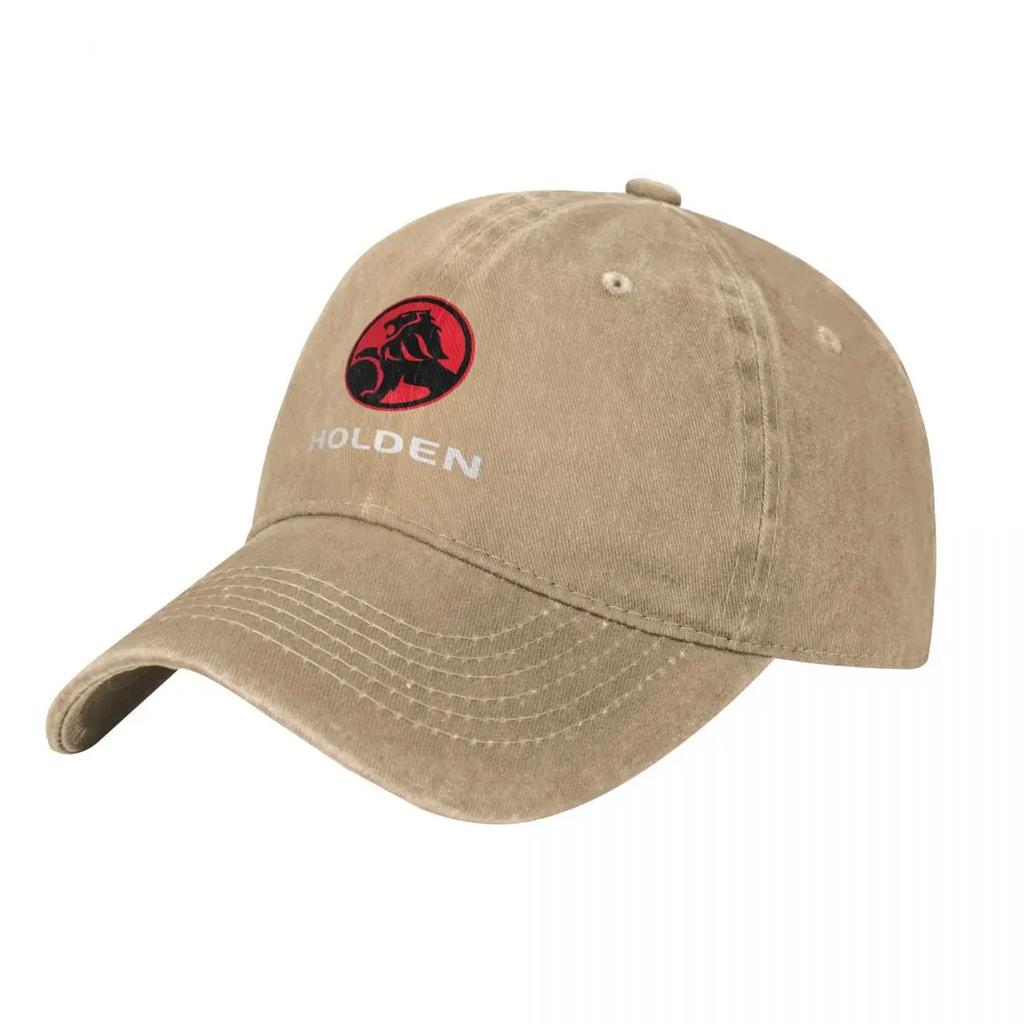 Bestseller Holden Logo Merchandise Baseballkappen Gewaschene Denim Hüte Outdoor Verstellbar Kappe Cowboyhut für Unisex Damen