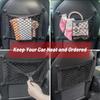 RED WOLF 2 Layer Small Mesh Cargo Net Elastic Storage Netting 2 Pcs Stretchable Car Organizer Net 14×10 Inch For Trunk RV Boats Home Auto Cargo Net