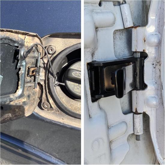 Fuel Gas Tank Door Cover Spring Clip Replacement for Nissan NV1500 NV2500 NV3500, 1pc 78836-1PA0A