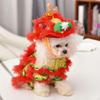 Dance Lion Pet Costume Dog Chinese Year Soft Lightweight Clothing