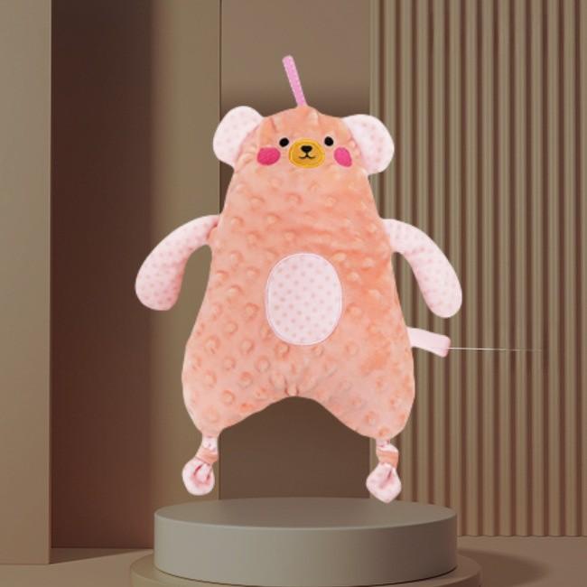 Plush Baby Sleep Toy With Animal Characters For Infant Nap Comfort