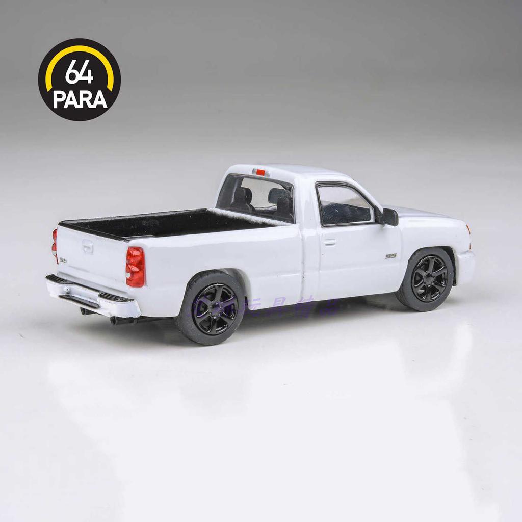 PARA 1:64 Silverado SS Clone Cateye 2006 Alloy Car Diecasts & Toy Vehicles Car Model Miniature Scale Model Car For Children