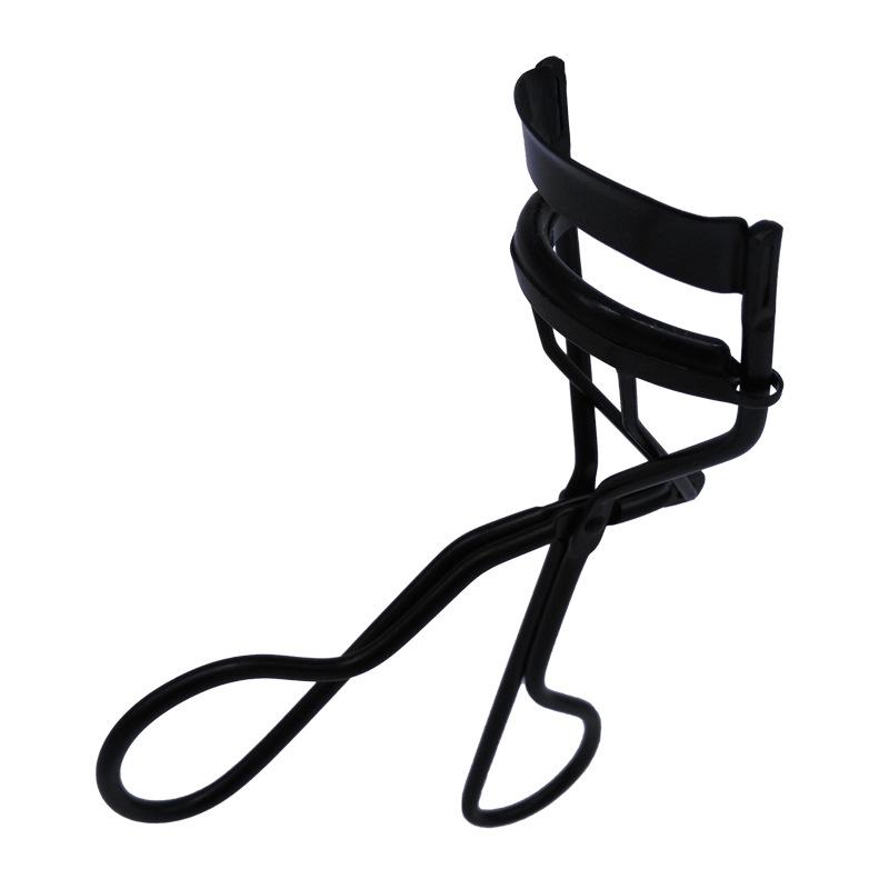 Ondulator de gene argintiu negru Oțel inoxidabil Machiaj cosmetic Machiaj ondulator de gene Curling gene Instrument Ajutor pentru styling