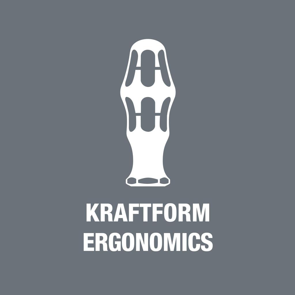 Wera 05051040001 Kraftform Kompakt 60 17 sztuk RA,