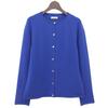 TOYOBOSHI KIKYO cashmere100 cardigan, women's, blue, size 2, 12IT-PC2603 tops 2 blueUsed