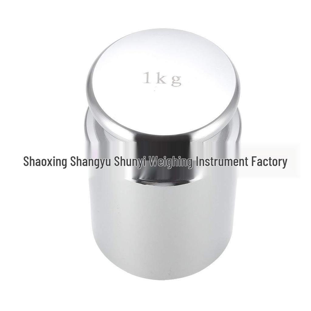 Chrome-Plated Steel Calibration Weights: M1 Class 100g, 200g, 500g, 1kg, 3kg, 4kg for Electronic Scales
