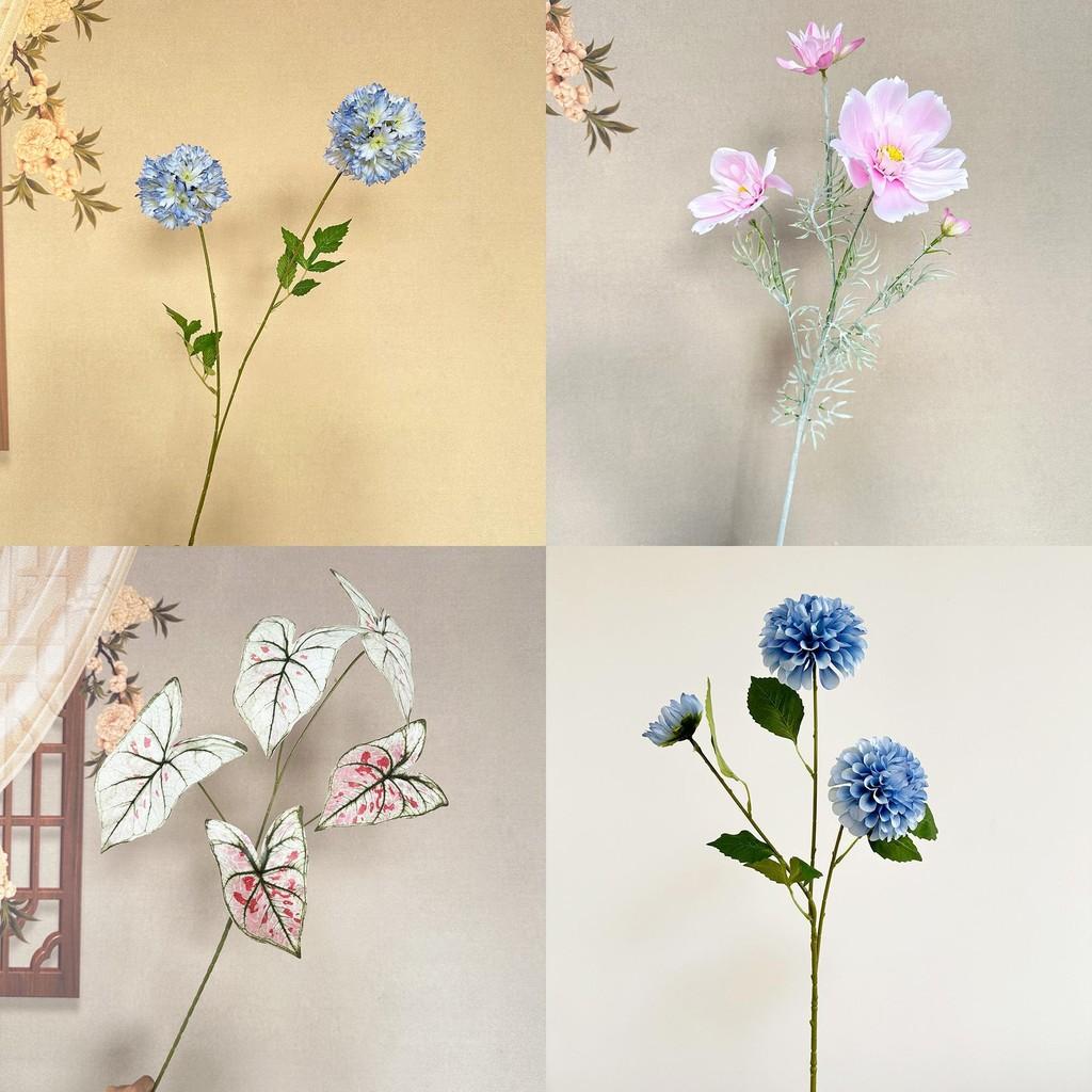 Chime Hydrangea Wind Lily Artificial Flower Wedding Party Home Gift Decoration