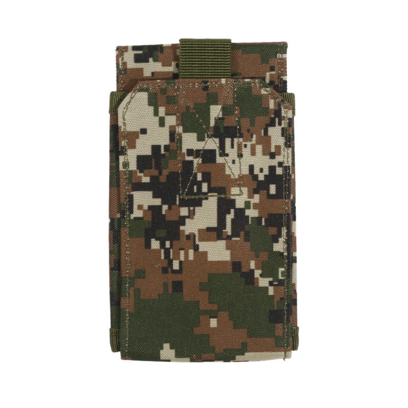 1Stk Outdoor Molle System Taktische Camouflage Mini Nylon Hüfttasche 6in Handyhalter Sport Hüfttasche Outdoor Sport Handy Tasche