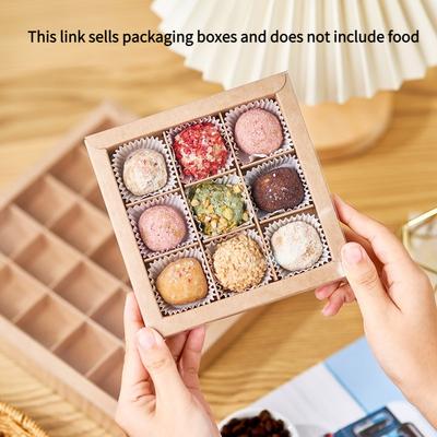 Window Drawer Box Chocolate Packaging Case Cake  Wrapping Wedding Cookies Candy Party Decoration Boxes Aromatherapy Candle Handmade Soap Gift Box