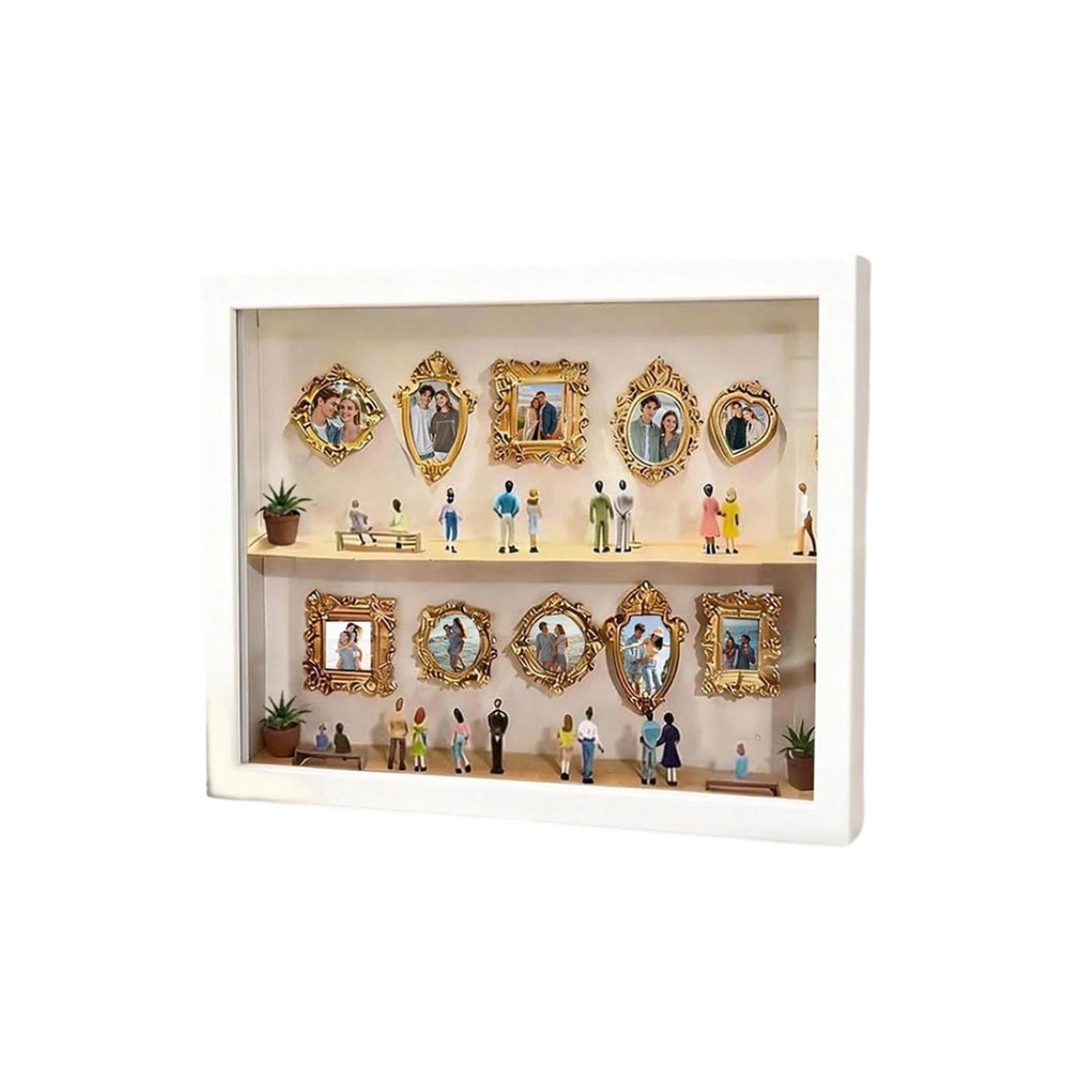 

Museum Silhouette Shadow Box Frame Decorative Display One Size
