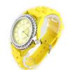 Les Trésors De Lily [R6987] - Montre créateur 'Absolu' jaune - 25x4 cm