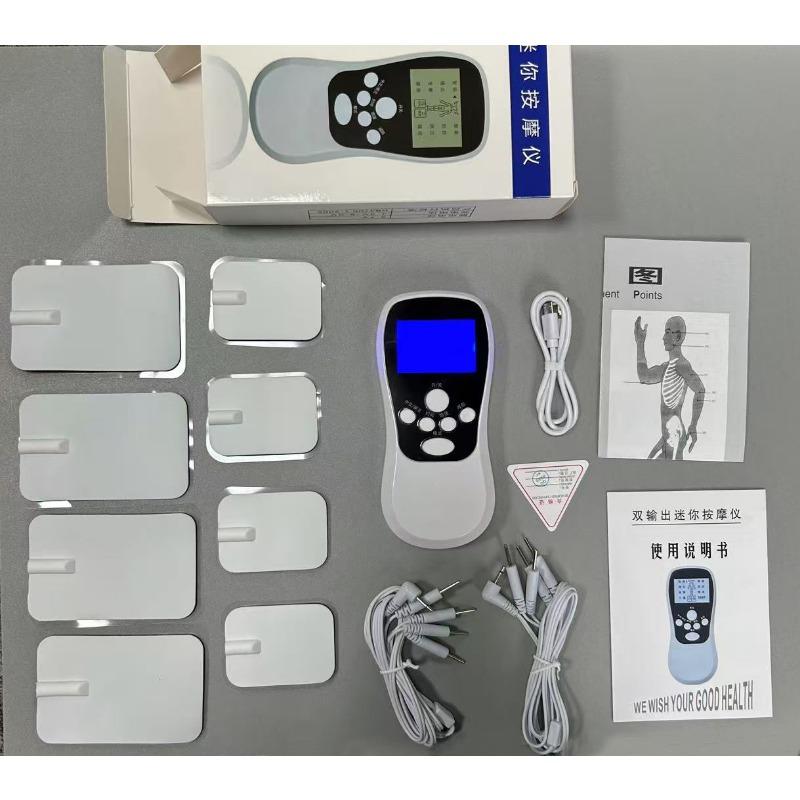 

Бытовой физиотерапевтический импульсный массажер, крепящийся к шейному отделу позвоночника, талии и спине, многофункциональная электротерапия, дноуглубление меридианов English