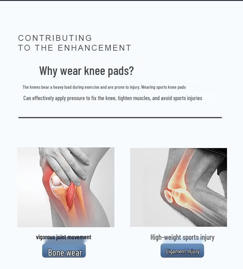 Professionele Sterkste Man Fitness Kniewarmers voor Powerlifting en Bodybuilding