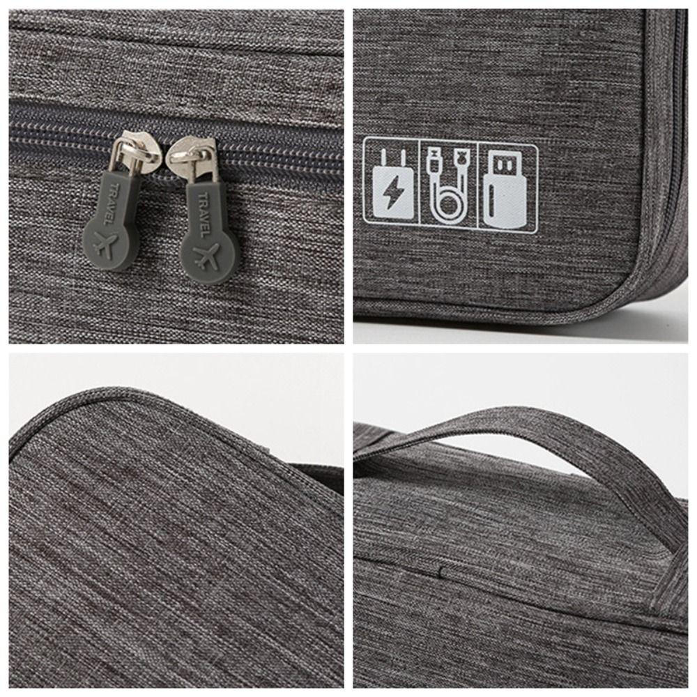 Multifunctional Electronic Digital Bag High-capacity Data Cable Organizer  Handbag