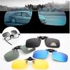 Polarized Flip-up Clip-on Sunglasses For Men And Women, Tac Lens, Uv400 Protection