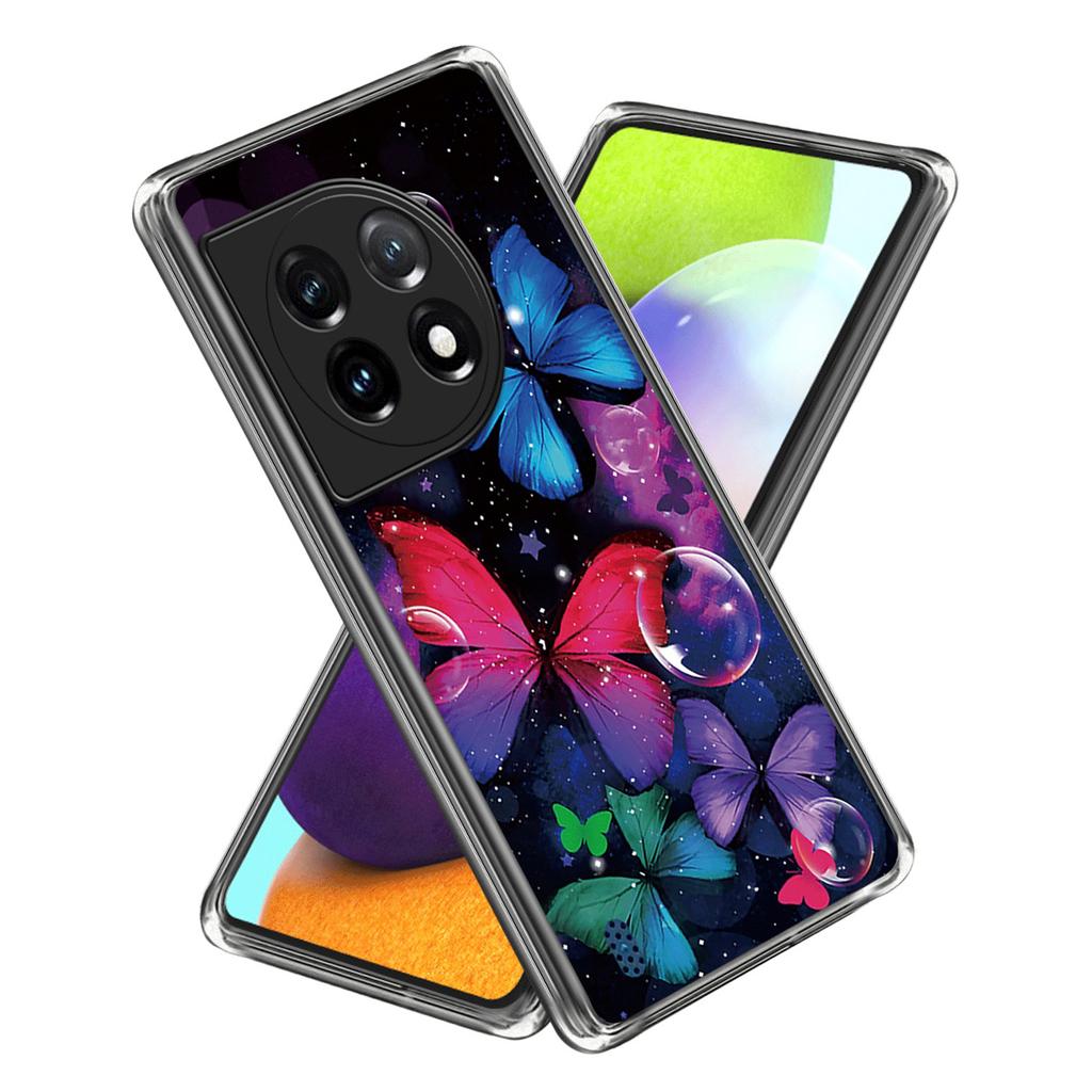 For OnePlus Ace 3 5G/12R 5G Phone Case Slim Pattern Printed TPU Cover