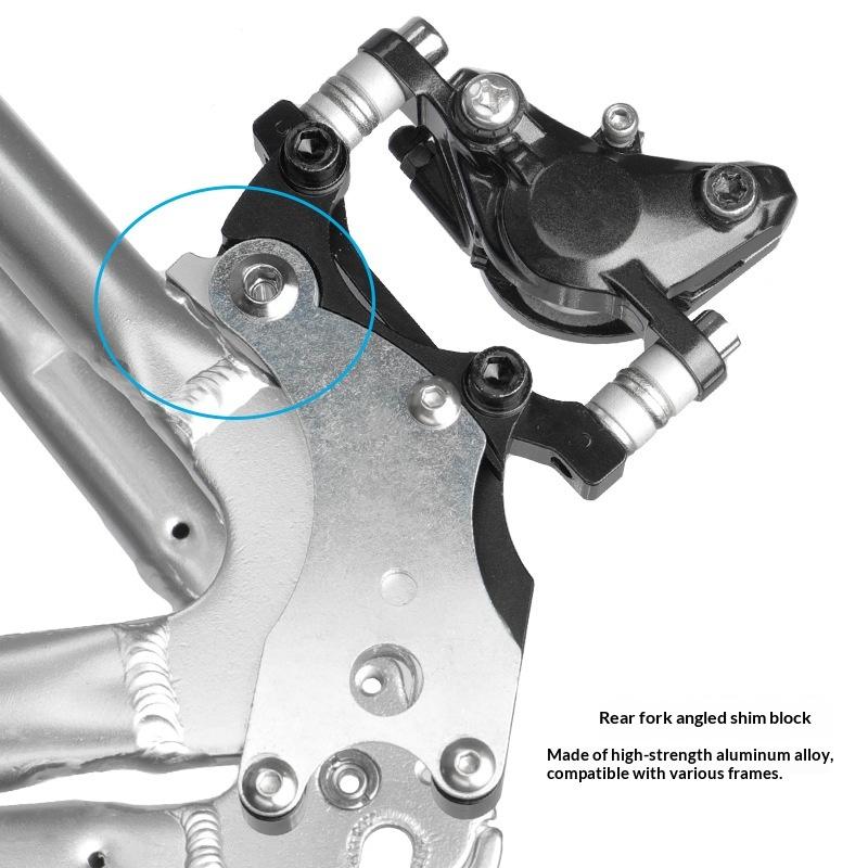 Bike Disc Brake Adapter Mountain Bike Frame V Brake Mounting Converter Road Bike Rear Wheel Heavy Duty Conversion Accessories