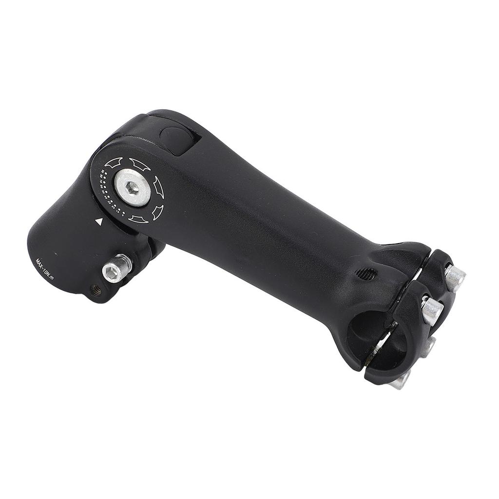 Adjustable Bike Stem 90 Degree Aluminum Alloy Bike Handlebar Riser Extender for Mountain Bikes