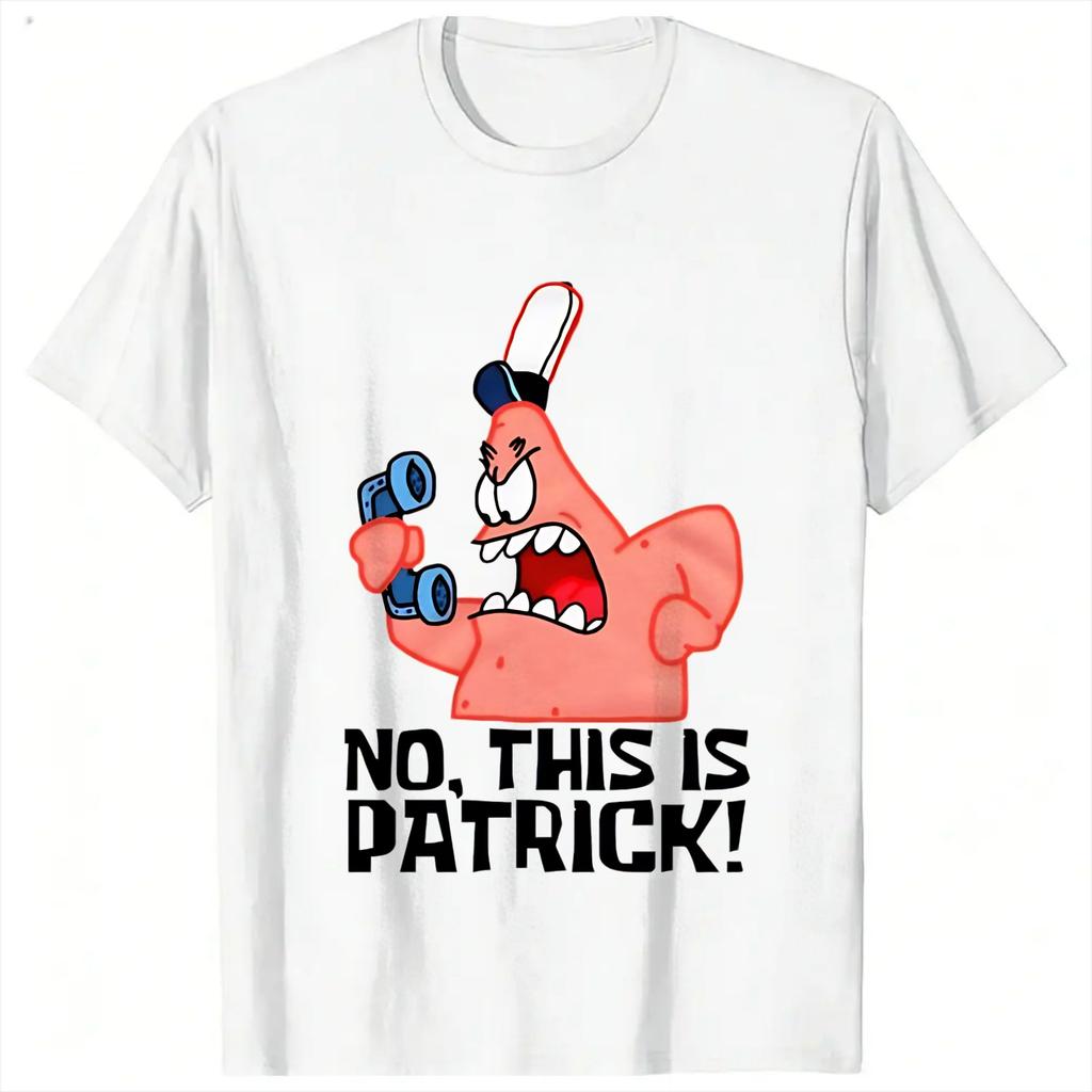 Unisex Unisexs T Shirt Bikini Bottom Gym Patrick TShirts Harajuku Summer Tee Shirt Streetwear Casual Pure Cotton Tops Gift Idea
