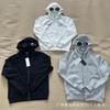 Mens Streetwear Hooded Sweatshirt With Embroidery Loose Fit Thick Cotton Winter S-XXL