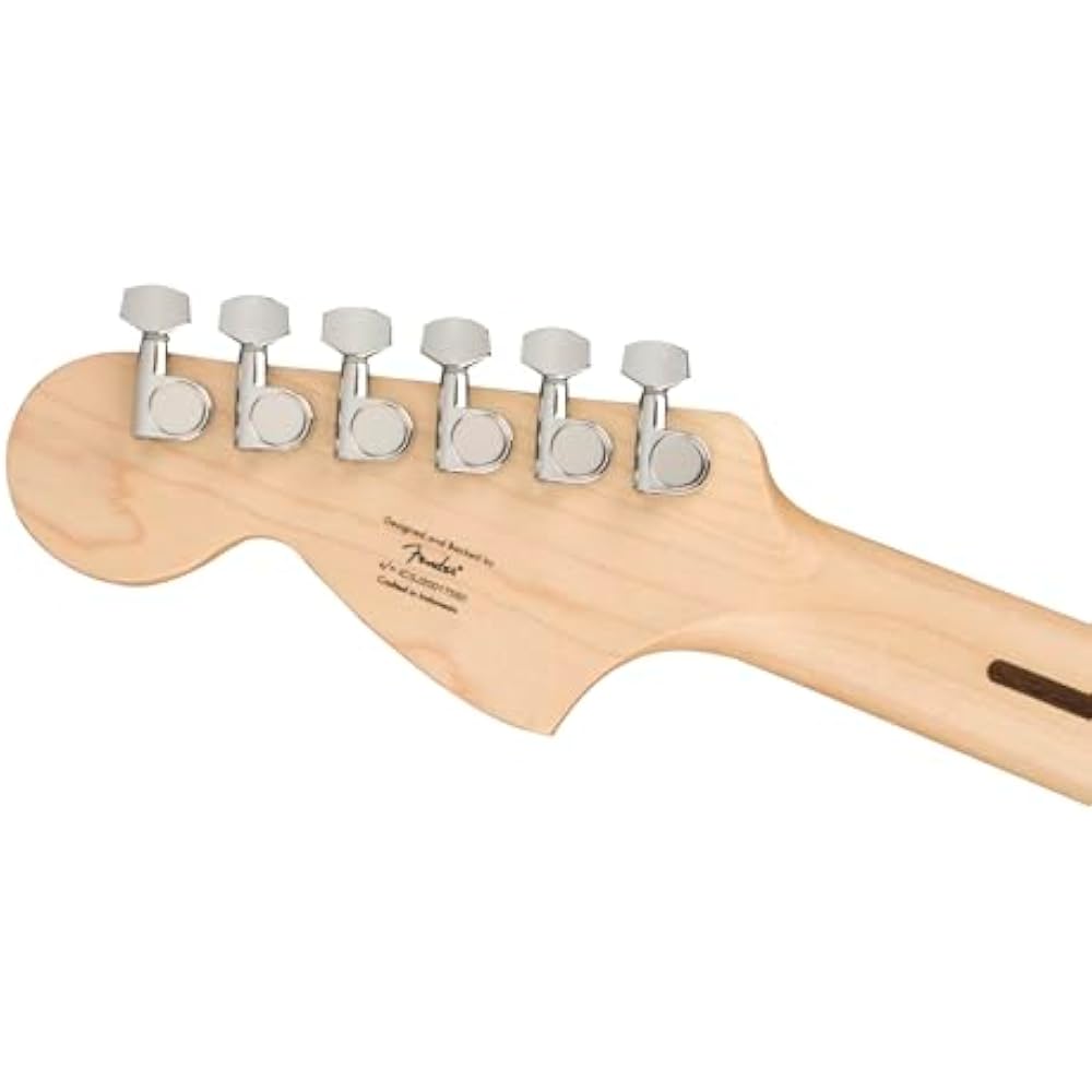 Squier by Fender Electric Guitar Affinity Series™ Stratocaster® FMT HSS, Maple Fingerboard, White...