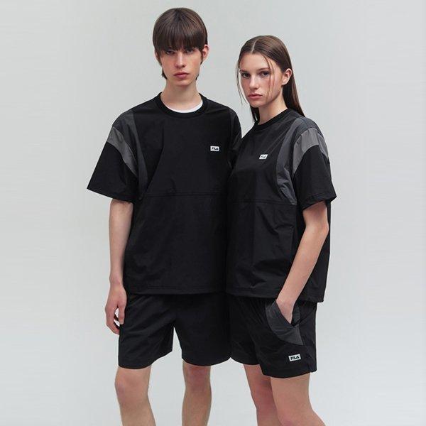 

Fila LighTweighT STreTch Color Block T shirT BLACK/090