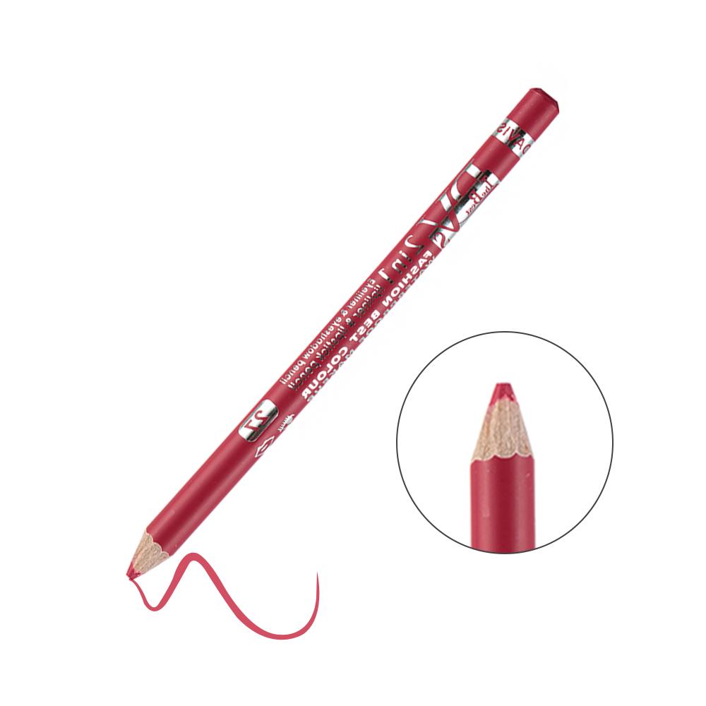 1PC Colorful Eyeliner Pencil Lip Liner Pen Wood Professional Lady Charming Long Lasting Waterproof Makeup Cosmetic Tool