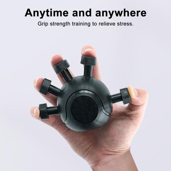 Hand Grip Strengthener Five Finger Exerciser Ergonomic Grip Strength Trainer Arthritis Hand Therapy
