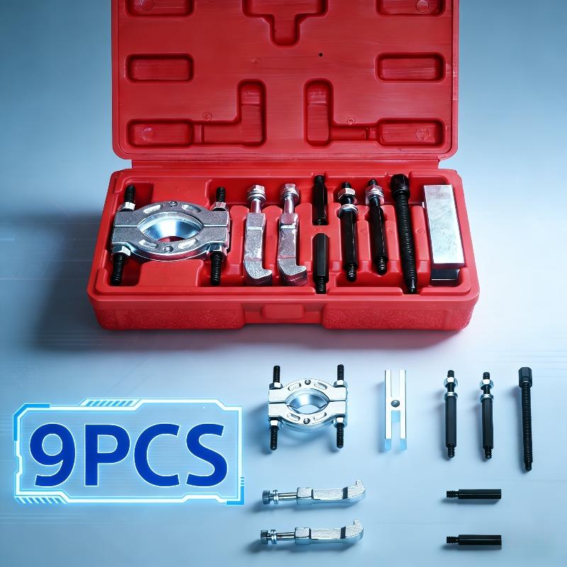 9/12/14PCS Bearing Puller Separator Kit 5 Ton Hub Shaft Gear Puller Set 2 & 3 Inch Jaws for Car Motorcycle Repair Tool Gift