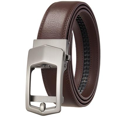 Men'S Automatic Buckle Belt Business Casual Belt Cowhide Belt Ly36-561745-1