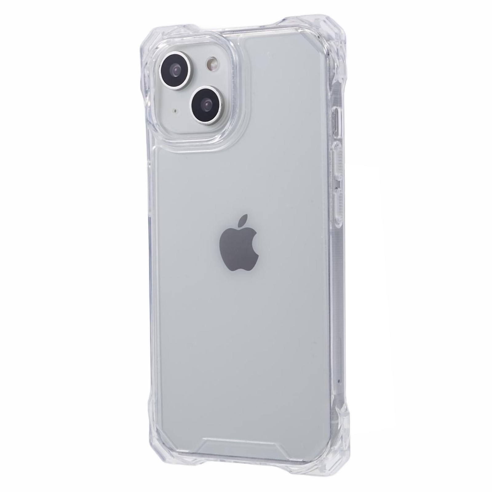 

Для iPhone 13 6,1 дюйма Тонкий чохол Протиударний ТПУ+Акрил Чохол для телефону Transparent