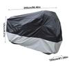 Cover For Motorcycle Efficient Bike Storage Cover All Season Storage Windproof Protector With Lock-Holes For Rainy Weather