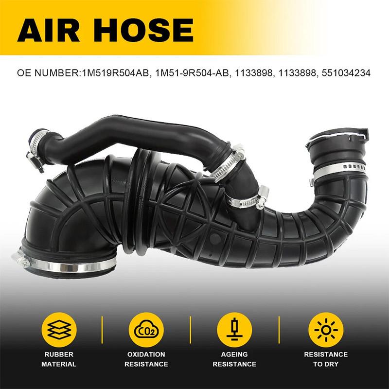 Air Filter Box Top Intake Hose Pipe for Ford Focus Transit Connect Tourneo Connect 1M519R504AB 1M51-9R504-AB