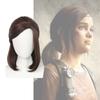 The Last Of Us Ellie Brown Cosplay Wig With Breathable Natural Feel For Scene Dressing