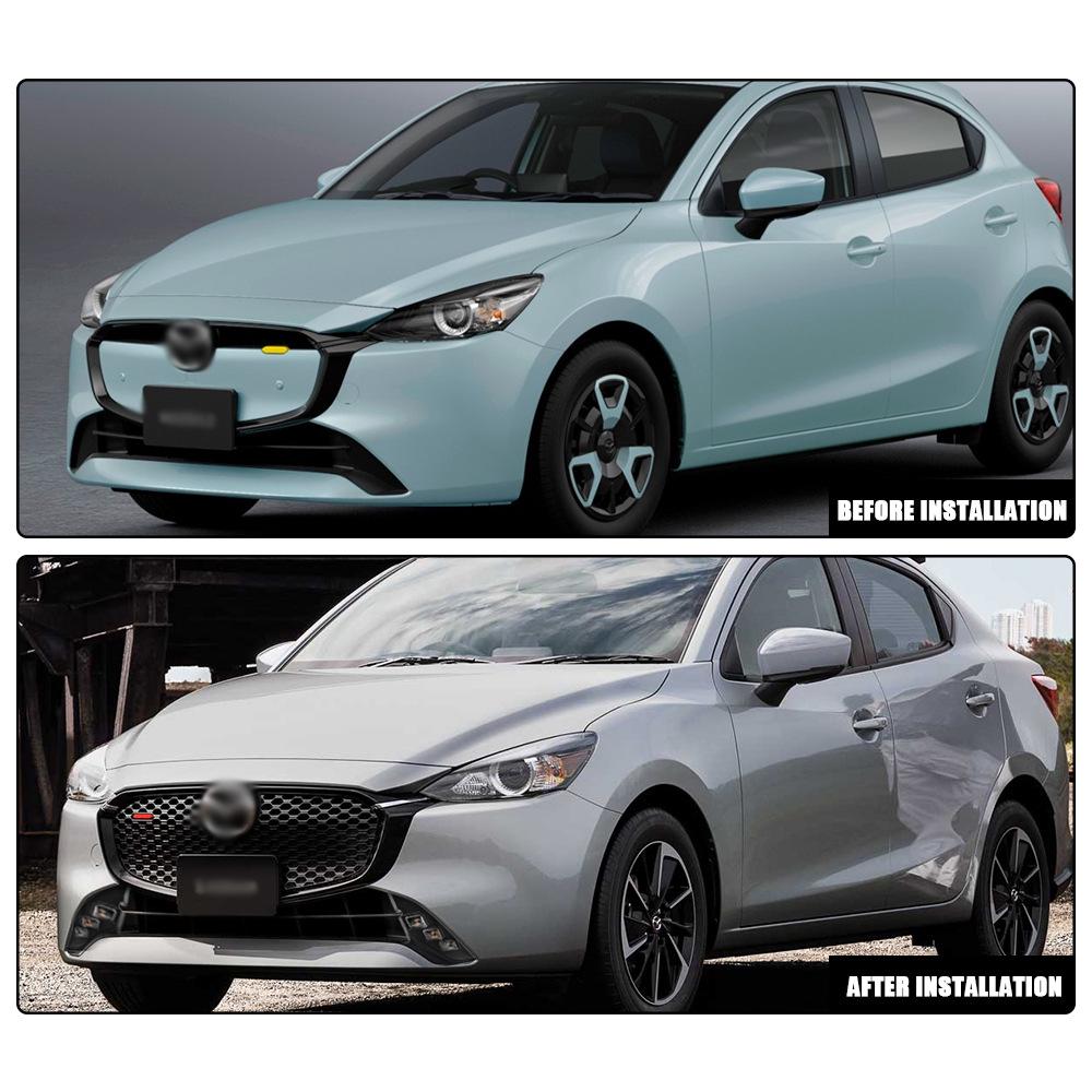 Mazda 2 Fog Light Kit: Fits 2023-24 Models, Includes Headlight, Bumper Lights, and DRL Assembly