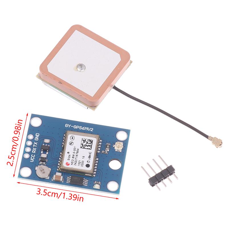 Hot Sale GY-NEO6MV2 NEO-6M NEO6MV2 GPS Module With Flight Control EEPROM MWC APM2.5 Large Antenna Module For 6MV2