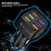 75W 15A 6USB Car Charger Fast Charging Phone Adapter Car For Phone Car Quick Charge