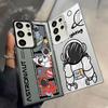 Case for Samsung Galaxy S25 S25Edge S22 S21 S20 Plus S23 Ultra S24 FE S23 Note 20 Ultra Phone Cover Anime Astronaut