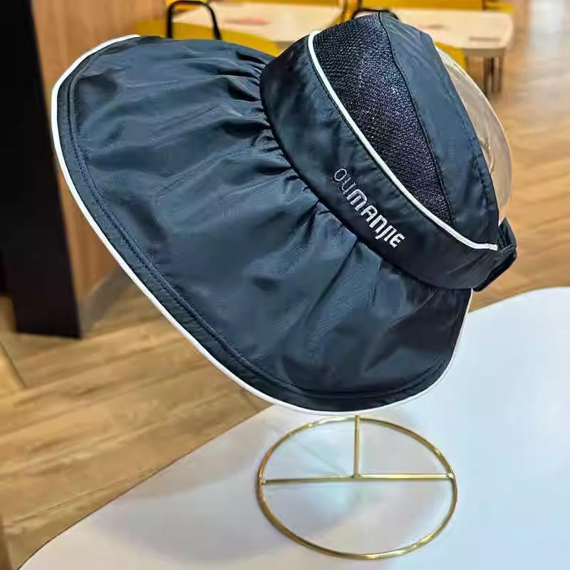 Sun Stylish Commuting Hat Women With Wide Brim Lightweight Sunshade Breathable