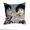 Revenged Love Pillow Case Square Double-Sided Printing Short Plush Sofa Cushion Cover Bedroom Bedside Pillow