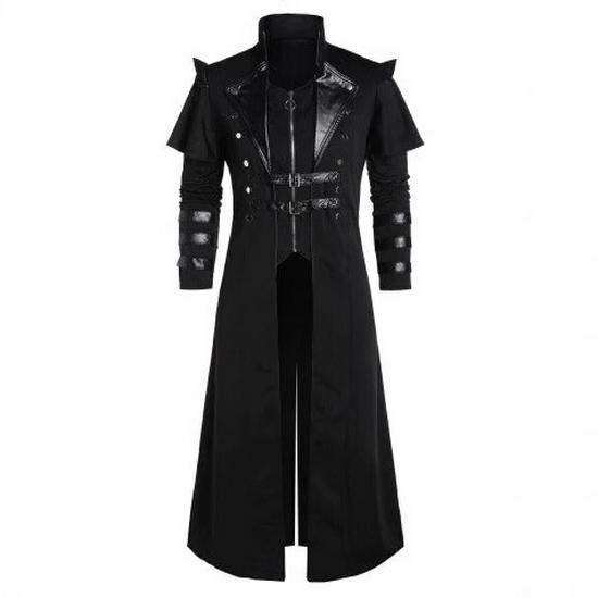 Costume Soprabito Punk Medievale Rinascimentale per Spettacolo Teatrale o Halloween