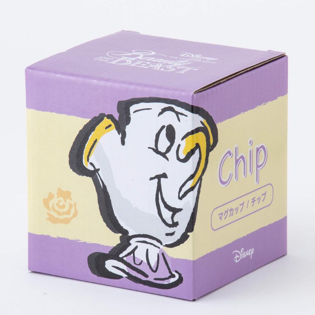 Sun Art Disney "Beauty and the Beast" Chip Mug, 168g (SAN2691)