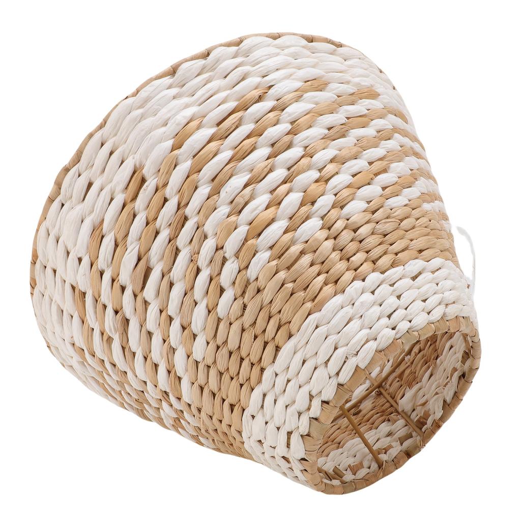 Tischlampenschirm Minimalistisch Handgefertigt Gewebter Lampenschirm für E27 E14 Tischlampe Dekoration Typ 1